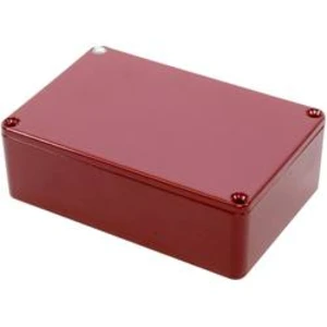 Univerzální pouzdro Hammond Electronics 1590B3RD 1590B3RD, 116 x 77 x 38 , litý hliník, červená, 1 ks