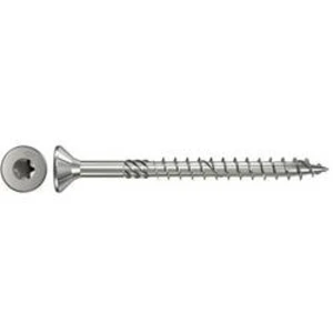 Šroub do dřeva 4.5 mm 60 mm nerezová ocel 100 ks Fischer 657065