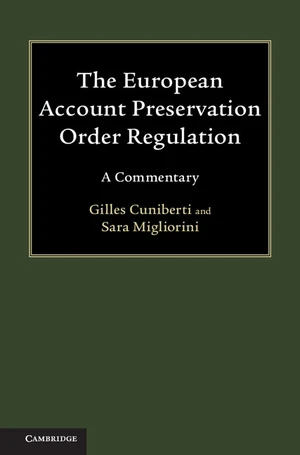 The European Account Preservation Order Regulation