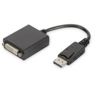 DVI / DisplayPort adaptér Digitus DB-340409-001-S, černá
