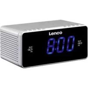 Radiobudík Lenco CR-520, AUX, USB, stříbrná