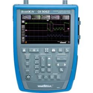 Digitální osciloskop Metrix OX 9062, 60 MHz, 2kanálový, s pamětí (DSO), ruční provedení, funkce multimetru, spektrální analyzátor