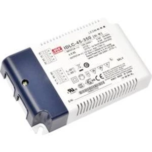 Napájecí zdroj pro LED, LED driver konstantní proud Mean Well IDLC-45-350, 33.25 W (max), 350 mA, 57 - 95 V/DC