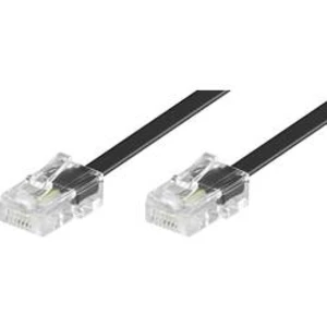 ISDN kabel Basetech BT-1602105, [1x RJ45 zástrčka 8p4c - 1x RJ45 zástrčka 8p4c], 3.00 m, černá