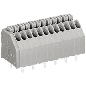 Pájecí svorkovnice série 250 WAGO 250-405, AWG 24-20, 0,4 - 0,8 mm², 2,5 mm, 2 A, šedá