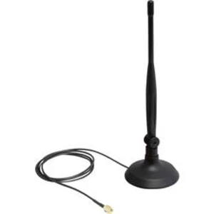 Wlan anténa s magnet. základnou, 4 dBi, 2,4 GHz, Delock