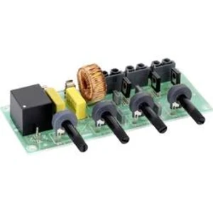 3kanálové světelné varhany, 50 x 122 mm, 230 V/AC, 3 x 60 W
