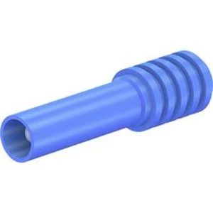 Adaptér banánek 4 mm ⇔ zásuvka 2 mm MultiContact XA-2/4, bezpečnostní, modrá