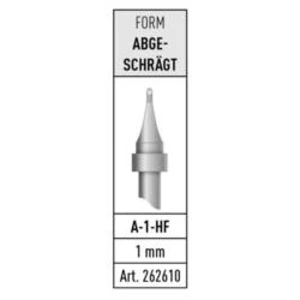 Zkosený pájecí hrot Stannol 262610 A-1-HF, 1 ks
