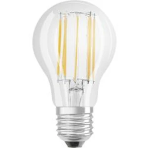 LED žárovka OSRAM 4052899961678 230 V, E27, 10 W = 100 W, teplá bílá, A++ (A++ - E), tvar žárovky, vlákno, 1 ks