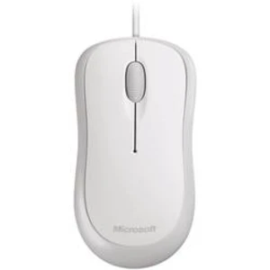 Optická Wi-Fi myš Microsoft Basic 4YH-00008, bílá
