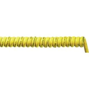 Spirálový kabel LappKabel Ölflex® SPIRAL 540 P 4G0,75 (71220115), 300/1000 mm, žlutá