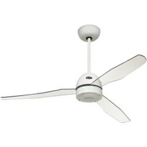 Stropní ventilátor CasaFan Libelle, Vnější Ø 132 cm, transparentní