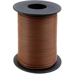 Lanko/ licna Donau Elektronik 1 x 0.25 mm², hnědá, 50 m