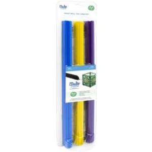Sada vláken pro 3D tiskové pera 3Doodler PL-TROPC-75, PLA plast, 1.75 mm, fialová, žlutá, modrá
