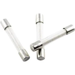 Jemná pojistka ESKA 557000 557.017, 1200 V, 1 A, skleněná trubice s hasicí látkou, 8 mm x 50 mm