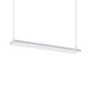 LED závěsný lustr LED ESYLUX PDLISB04 EO10306129, pevně vestavěné LED, bílá