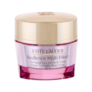 Estée Lauder Resilience Multi-Effect Tri-Peptide Face and Neck SPF15 50 ml denný pleťový krém na všetky typy pleti; výživa a regenerácia pleti