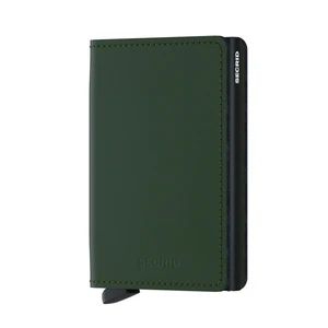 Secrid Slimwallet Matte - Green & Black