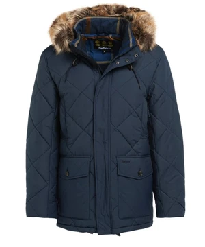 Barbour Prešívaná bunda Barbour Holburn Quilt - navy - M