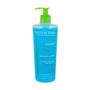 BIODERMA Sébium Gel Moussant With Pump 500 ml čistiaci gél pre ženy na všetky typy pleti; na mastnú pleť; na problematickú pleť s akné