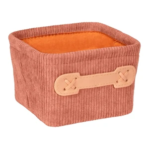 Ružový úložný box Wenko Anela, 14 x 9 cm
