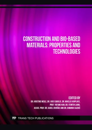 Construction and Bio-Based Materials