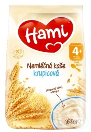 HAMI Nemliečna kaša krupicová