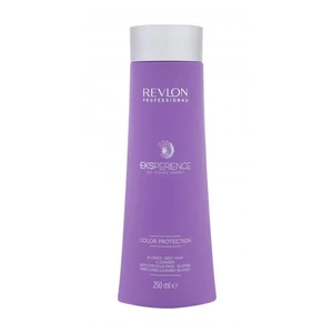 Revlon Eksperience™ Color Protection Blonde & Grey Hair Cleanser 250 ml šampón pre ženy na farbené vlasy; na blond vlasy; na suché vlasy