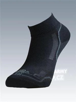 Ponožky se stříbrem Batac Classic short - black (Barva: Černá, Velikost: 7-8)