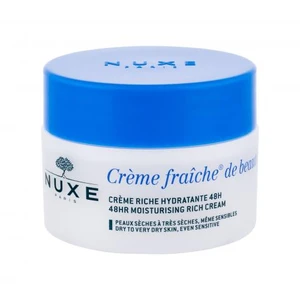 NUXE Creme Fraiche de Beauté 48HR Moisturising Rich Cream 50 ml denní pleťový krém na velmi suchou pleť; na suchou pleť; na dehydratovanou pleť