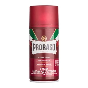 PRORASO Red Shaving Foam 300 ml pěna na holení pro muže