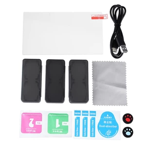 iPega PG-SL001 9-in-1 Set Storage Bag Game Card Box for Switch Lite Console Cleaning Tempered Film Rocker Cap Type-C Cha
