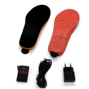 Electric Heated Shoe Insole Rechargeable 35-40 Code Cuttable Heating Shoes Pad Insloles Winter Warmer