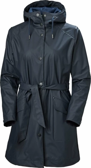 Helly Hansen Women's Kirkwall II Raincoat Navy XS Outdorová bunda