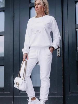 White sweatshirt LeMonada cxp0672. R02