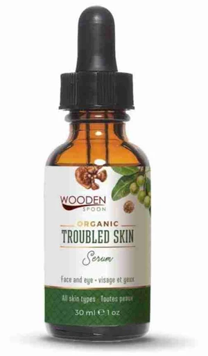 Wooden Spoon Sérum na problematickú pleť s tamanovým a maruľovým olejom 30 ml