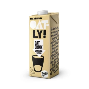 OATLY Ovesný nápoj s vanilkovou příchutí 1 litr