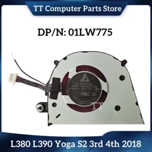 TT NEW For Lenovo Thinkpad L380 L390 Yoga S2 3rd 4th 2018 Laptop Cooling Fan 01LW775 Fast Ship