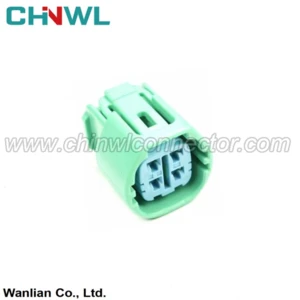 1 Set 4 Pin 6189-0545 90980-11964 Auto Electrical Connector Car Modification Parts Green Waterproof Wiring Socket
