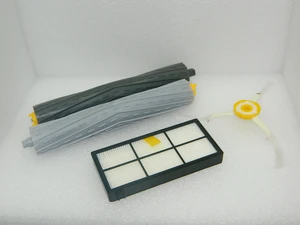 Tangle-Free Debris Extractor Set +Side Brushes + Hepa Filters replacement Kit For irobot roomba 880 vacuum cleaner