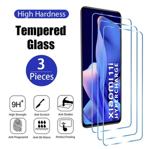 3PCS Tempered Glass For Xiaomi Mi 11 Lite 5G NE 12T 11T 10T Pro Screen Protector For Xiaomi Mi 10T 10 9 8 A2 Lite 9T 11i glass