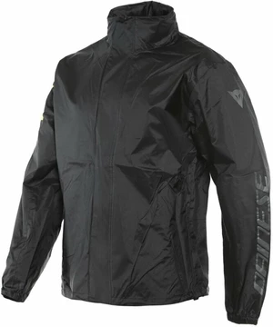Dainese VR46 Rain Jacket Black/Fluo Yellow XL Chaqueta impermeable para moto