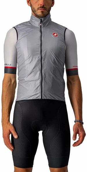 Castelli Aria Vest Silver Gray 3XL Vestă