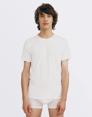 Organic Basics Core Slim Tee 2-Pack White / White M