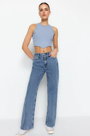 Jeans da donna  Trendyol TWOSS21JE0385/NACY
