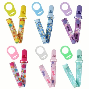 Chic Flexible Baby Pacifiers Clips Teethers for Shower Gift 6 Options Baby Showe