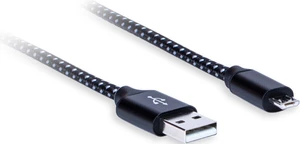 AQ Premium PC64018 1,8 m Fehér-Fekete Hi-Fi USB-kábel