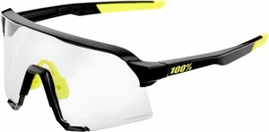 100% S3 Gloss Black/Photochromic Cyklistické okuliare
