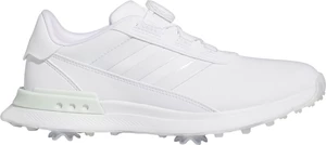 Adidas S2G BOA 24 Womens Golf Shoes White/Cloud White/Crystal Jade 37 1/3 Calzado de golf de mujer